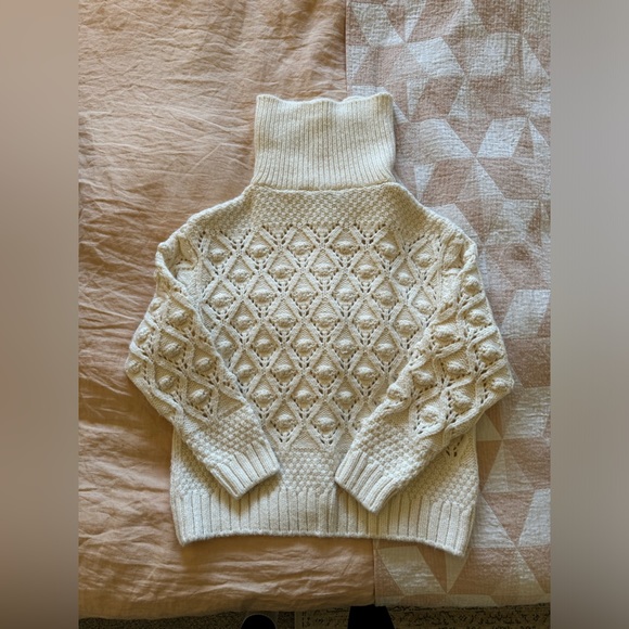 Zara Blogger’s Favorite Pompom Knit Cardigan Jacket - Picture 3 of 5